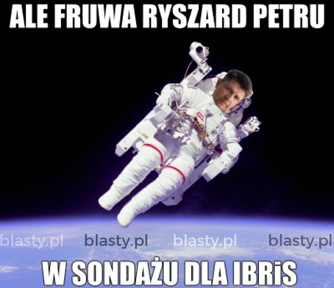 Ale fruwa ryszard petru