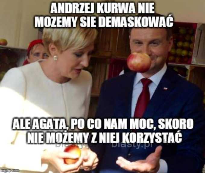 Andrzej ku.. nie możemy się demaskować