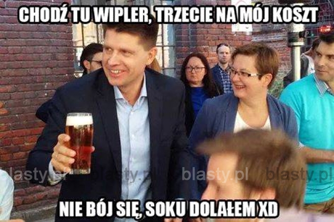 Chodź tu wipler trzecie na mój koszt