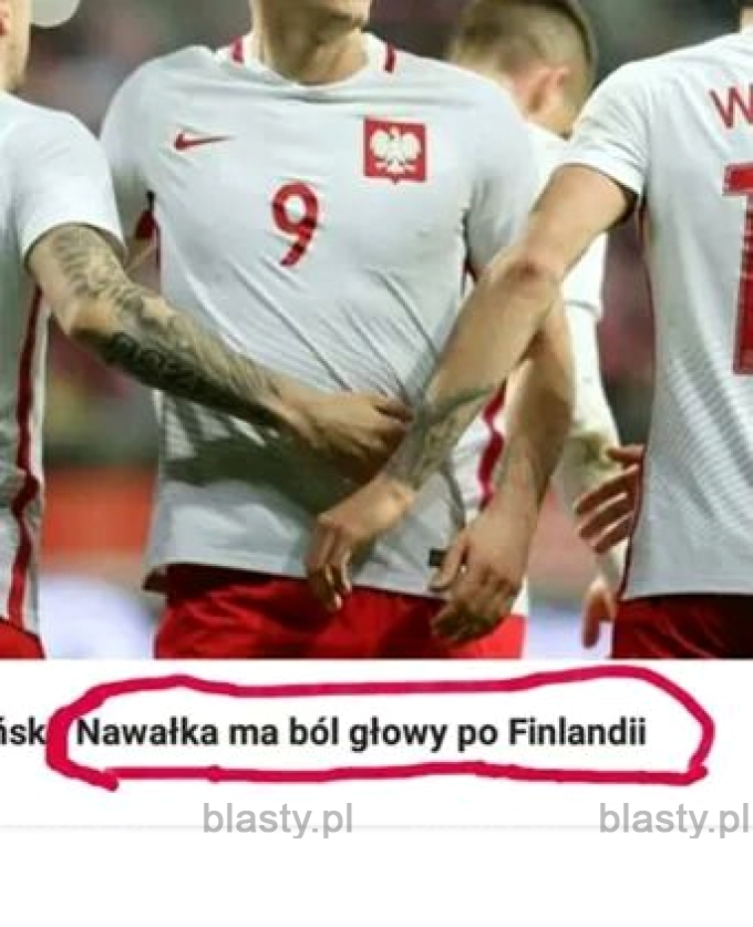 Finlandia po niej boli głowa