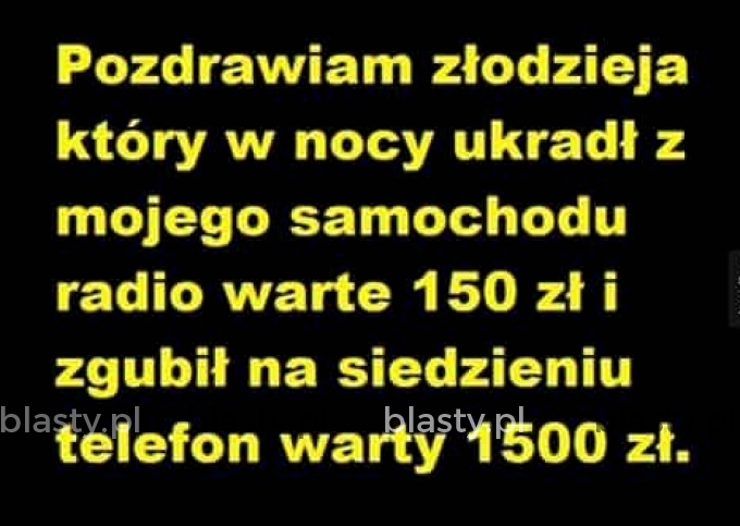 Gdy masz pechowy dzień