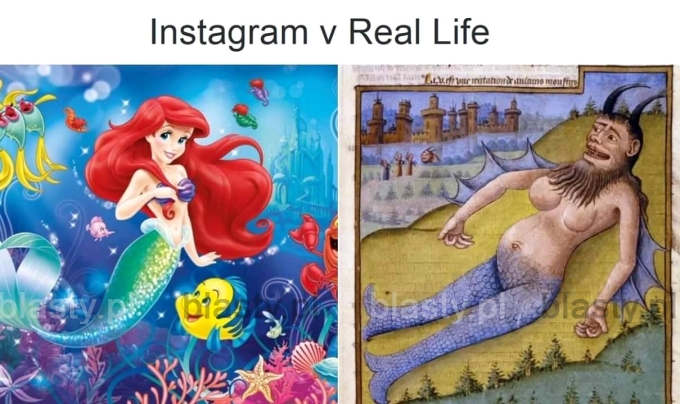 Instagram vs real life