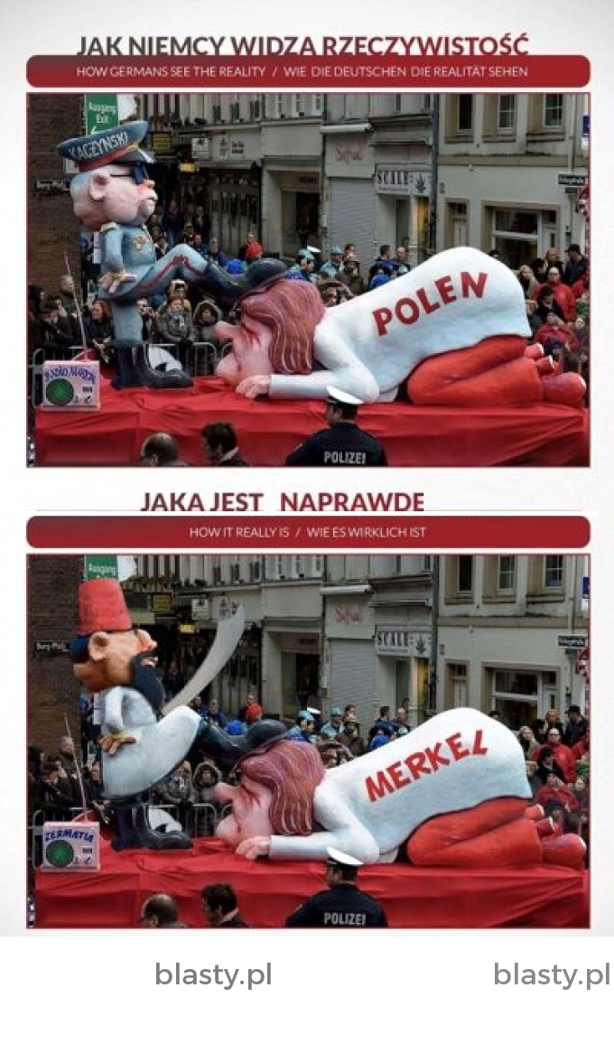 Jak Niemcy widzą rzeczywistość vs Jaka jest naprawdę