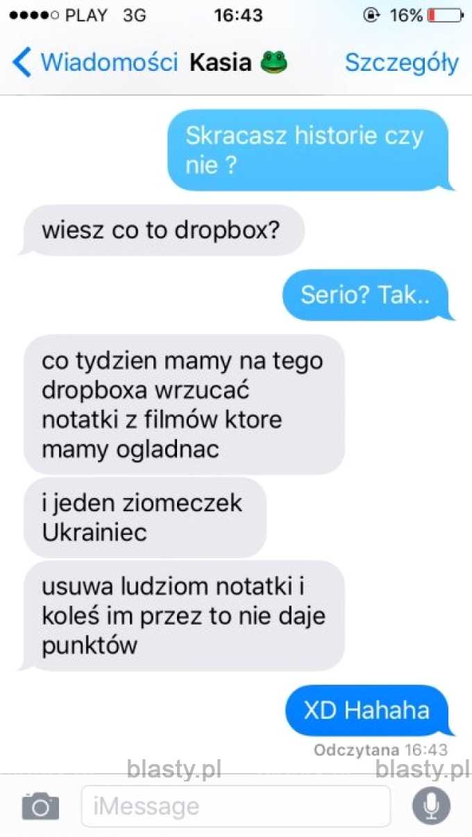 Kiedy lubisz sobie odrobinę pożartować