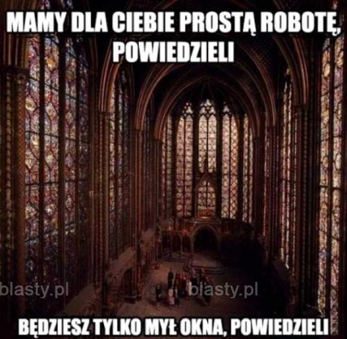 Mamy dla Ciebie prostą robotę powiedzieli