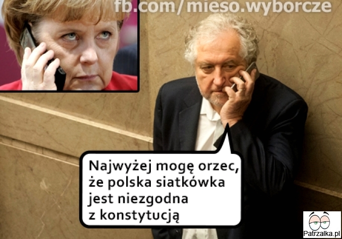 Najwyżej mogę orzec, że polska siatkówka jest niezgodna z konstytucją