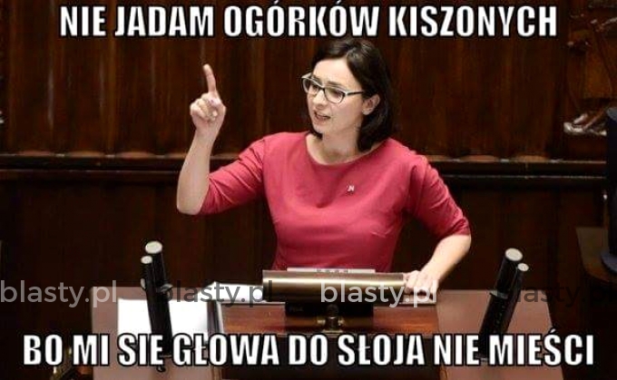 Nie jadam ogórków kiszonych