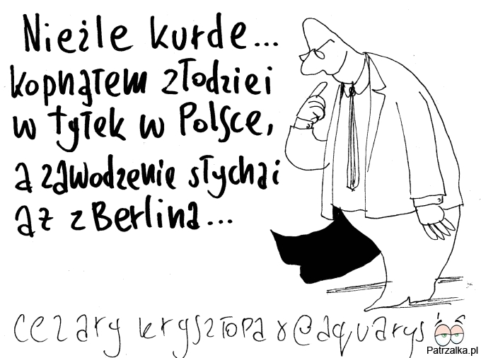 Nieźle kurde kopnąłem złodziei w tyłek w Polsce a zawodzenie słychać aż w Berlinie