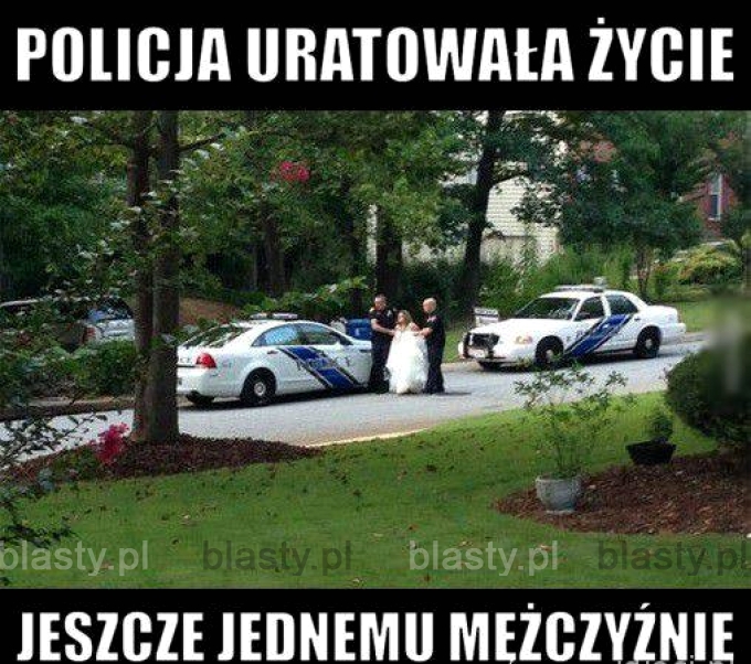 Policja, na czas na ratunek