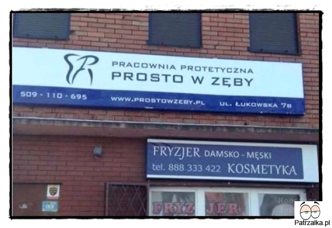 Prosto w zęby zapraszamy