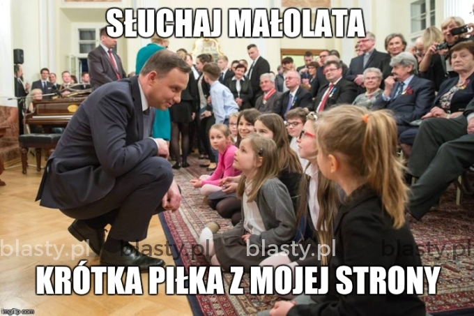 Słuchaj małolata krótka piłka z mojej strony