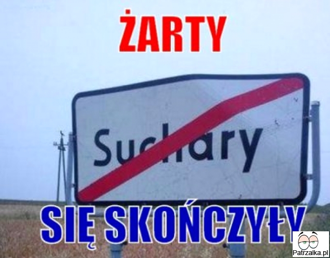 Suchary się skończyły