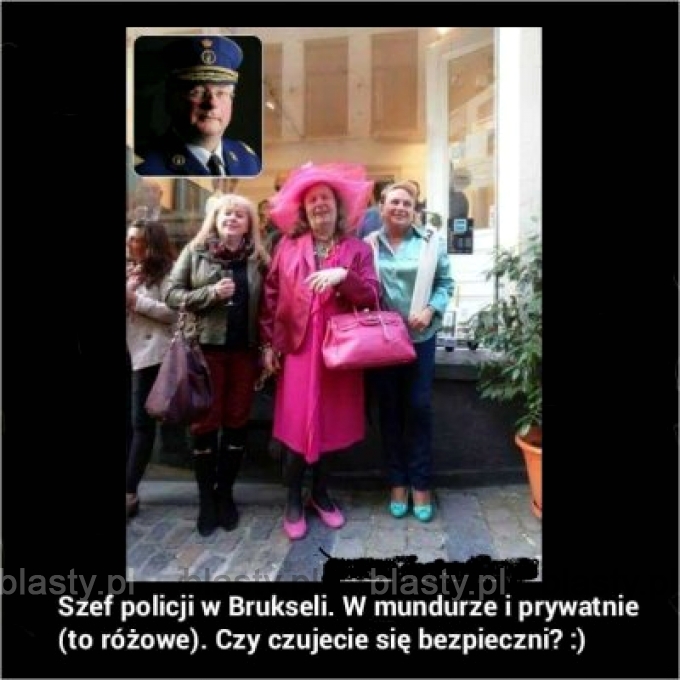 Szef policji w brukseli