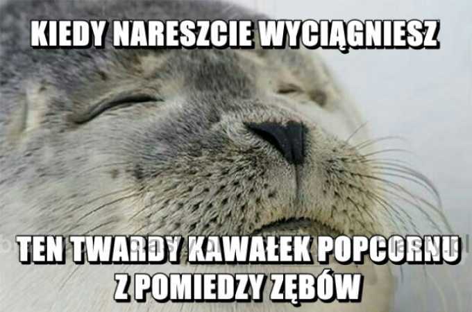 Te uczucie, kiedy utknie Ci coś pomiędzy zębami.