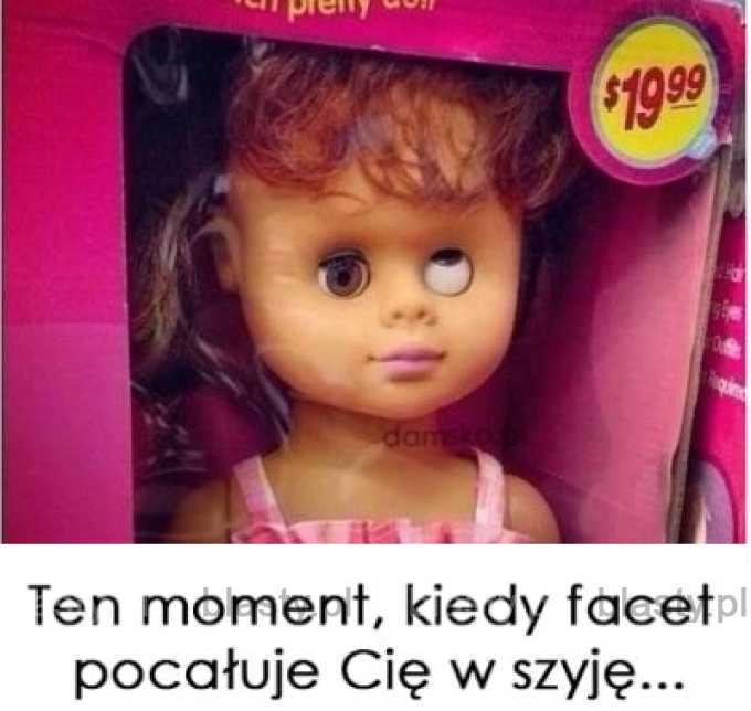 Ten moment kiedy facet pocałuj Cie w szyję