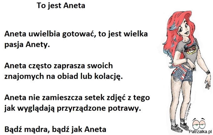 To jest Aneta