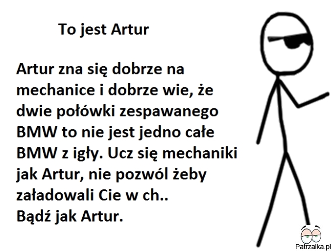 To jest Artur