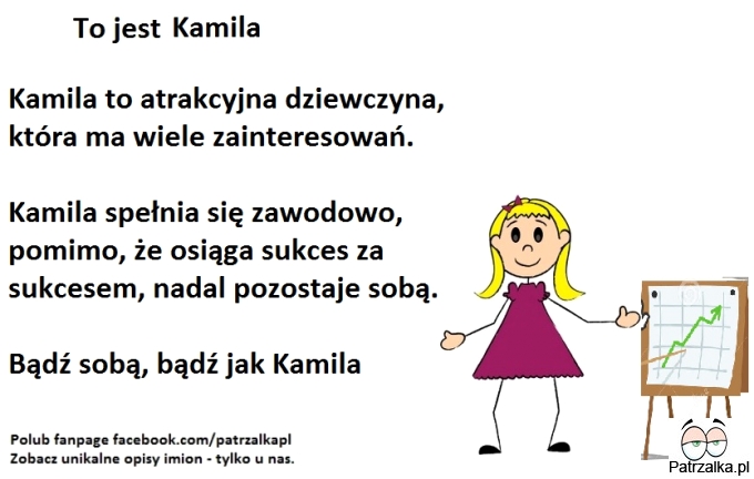 To jest Kamila