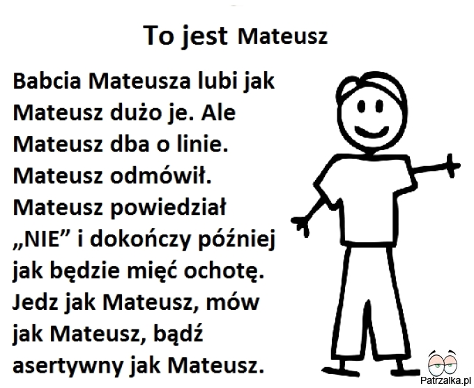 To jest Mateusz