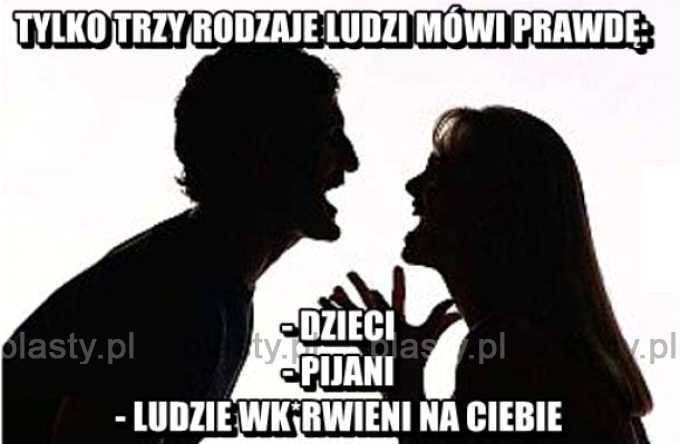 Tylko trzy rodzaje ludzi mówi prawdę: