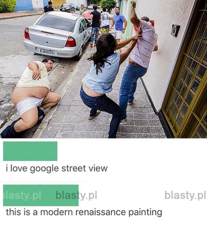 Tymczasem na google street