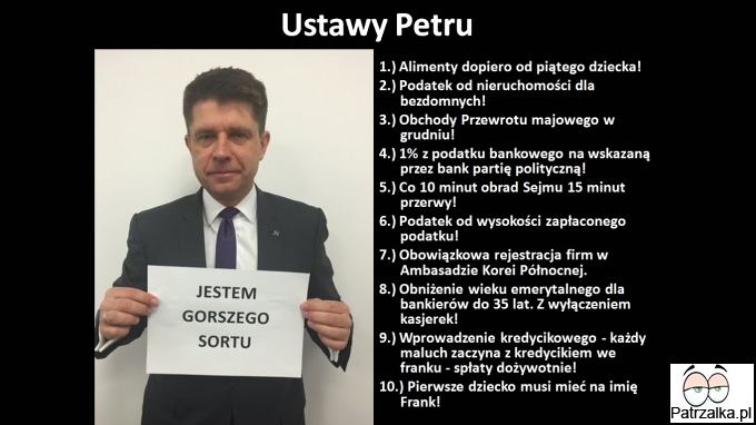 Ustawy Petru