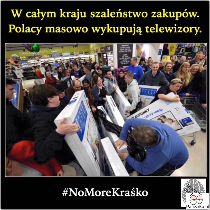 W całym kraju szaleństwo zakupów