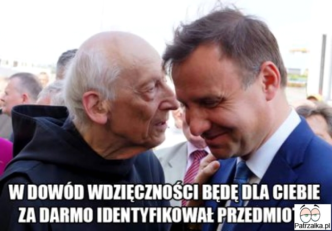 W dowód wdzięczności