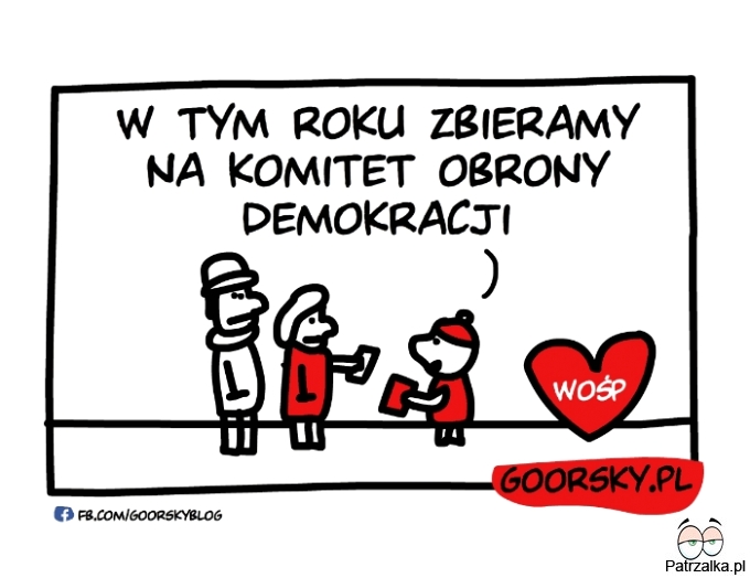 W tym roku zbieramy na komitet obrony demokracji