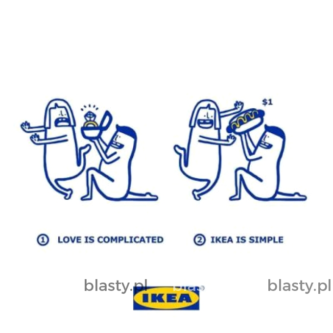 W walentynki bądź jak Ikea