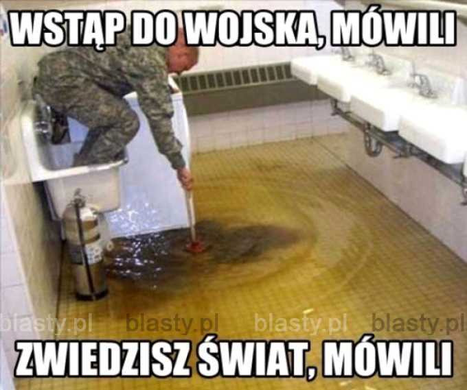 W wojsku zawsze jest fajnie