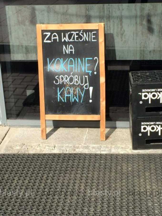 Za wcześnie na kokainę ?