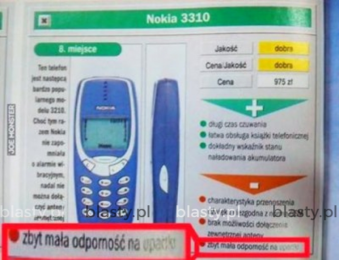 Zbyt mała odporność na updaki, taa jasne Zbyt mała odporność na updaki, taa jasne
