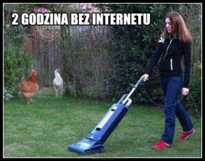 2 godzina bez interenetu