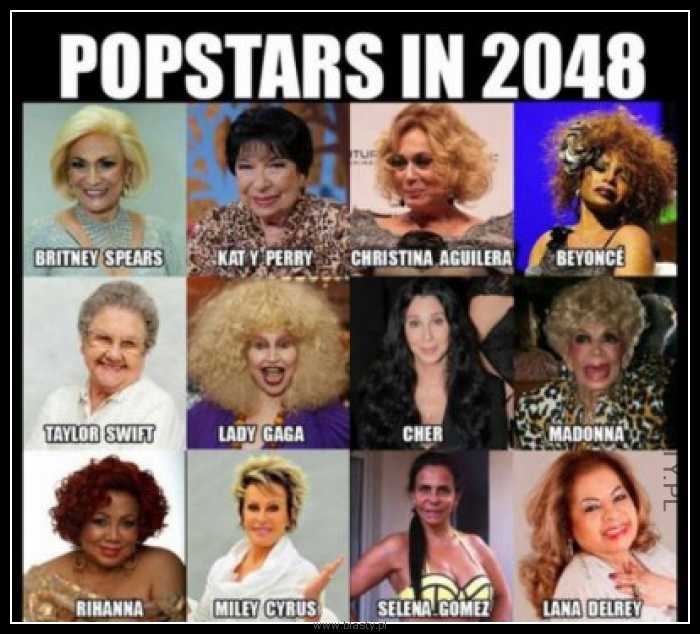 American Popstars in 2048
