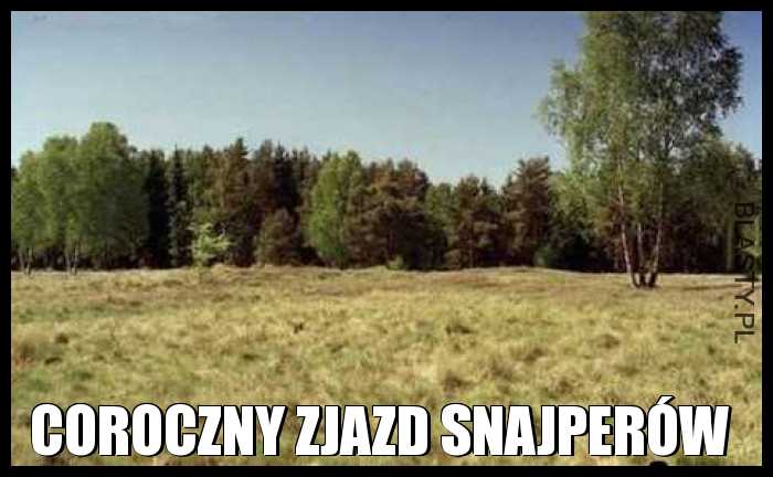 Coroczny zjazd snajperów