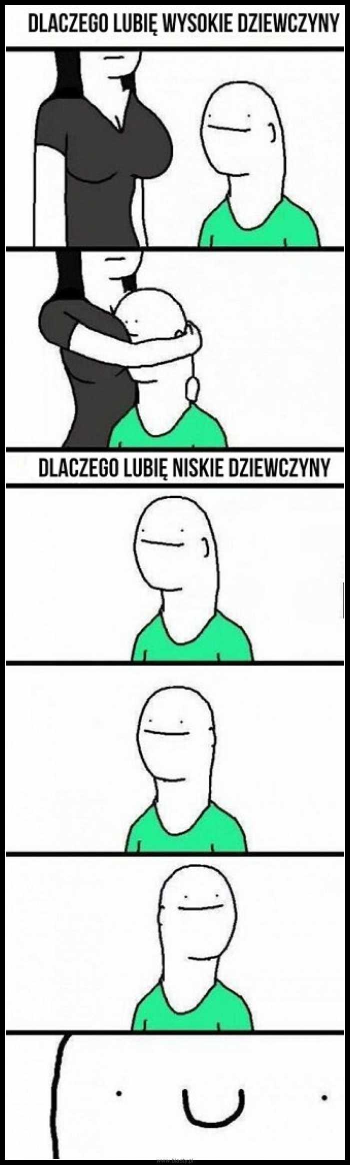 Dlaczego lubię wysokie dziewczyny