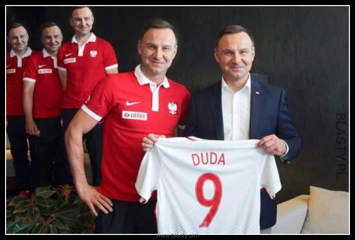 Dream team - Andrzej Duda koszulka nr 9