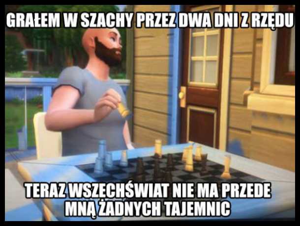 Grał w szachy przez 2 dni