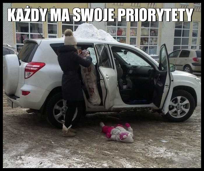 Każdy ma swoje priorytety