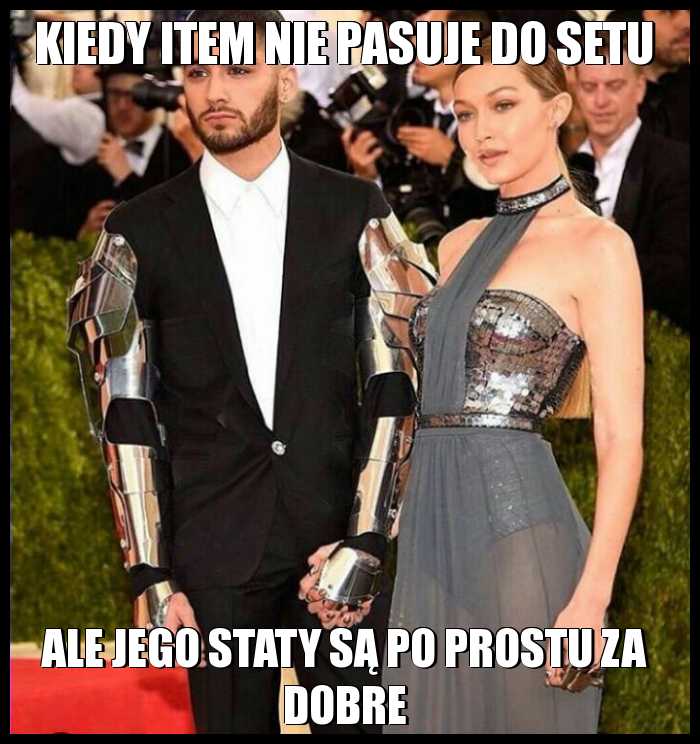 Kiedy item nie pasuje do setu ale jego staty są po prostu za dobre