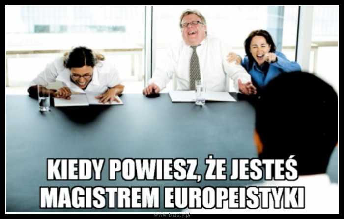 Kiedy jesteś studentem europeistyki