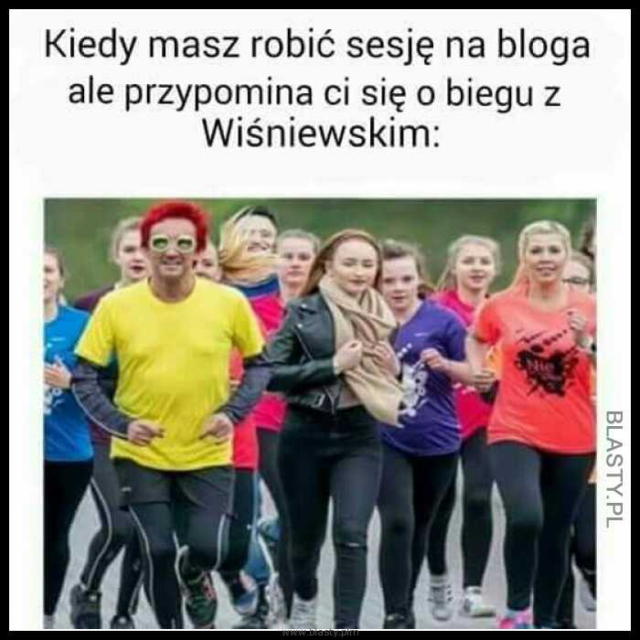 Kiedy masz robić sesje na bloga ale przypomina Ci się