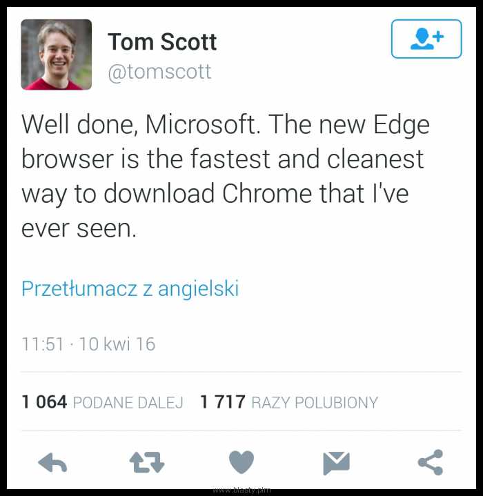 Microsoft Edge browser