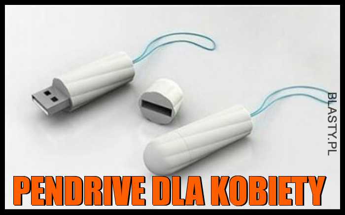 Pendrive dla kobiety