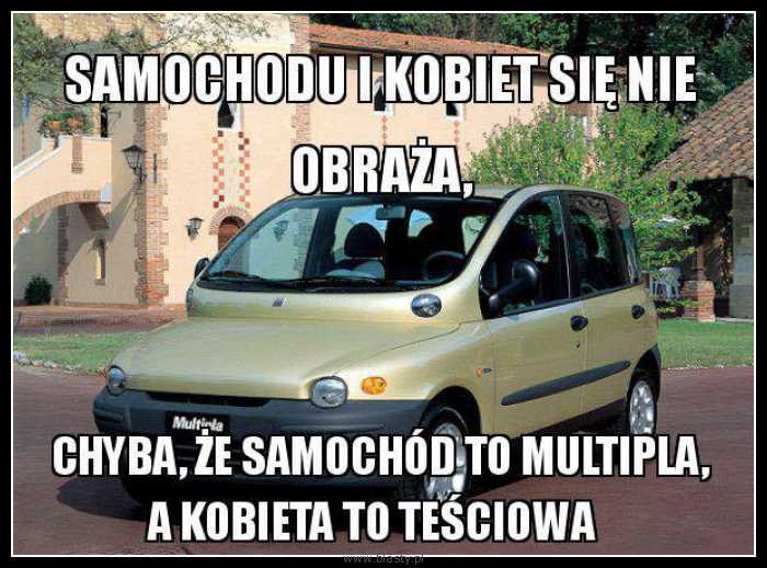 Samochodu i kobiety się nie obraża