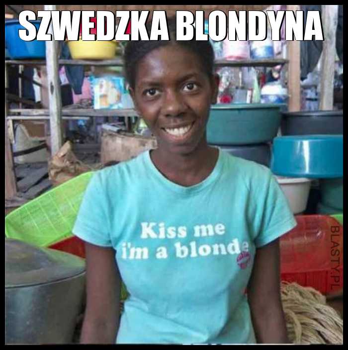 Szwedzka blondyna