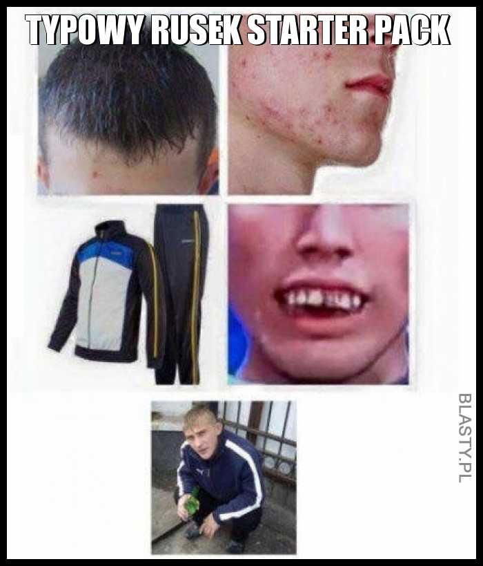 Typowy rusek starter pack