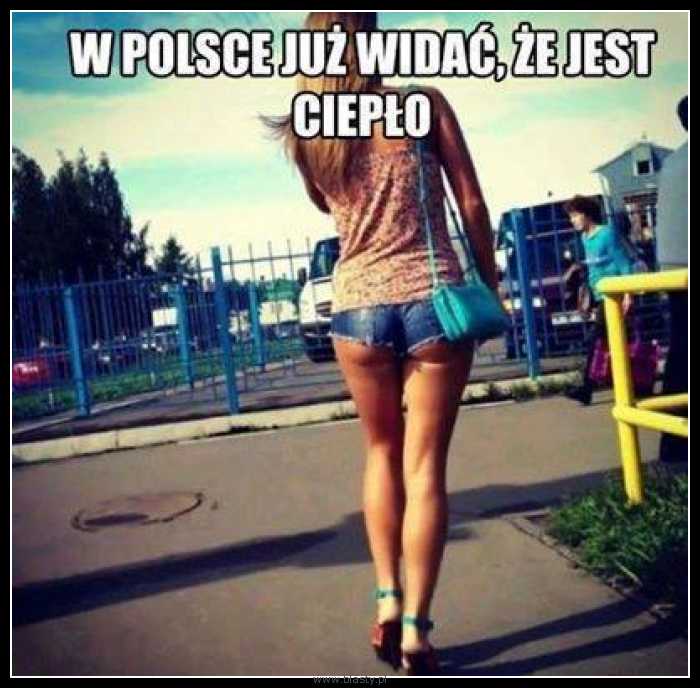 W Polsce już widać, że jest ciepło