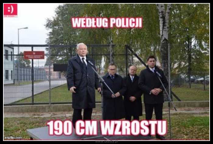 Według policji 190cm wzrostu